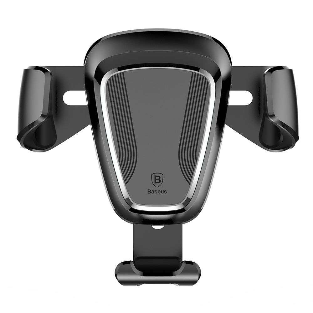 Suport telefon auto Baseus Auto Gravity, negru, prindere la sistemul de ventilatie