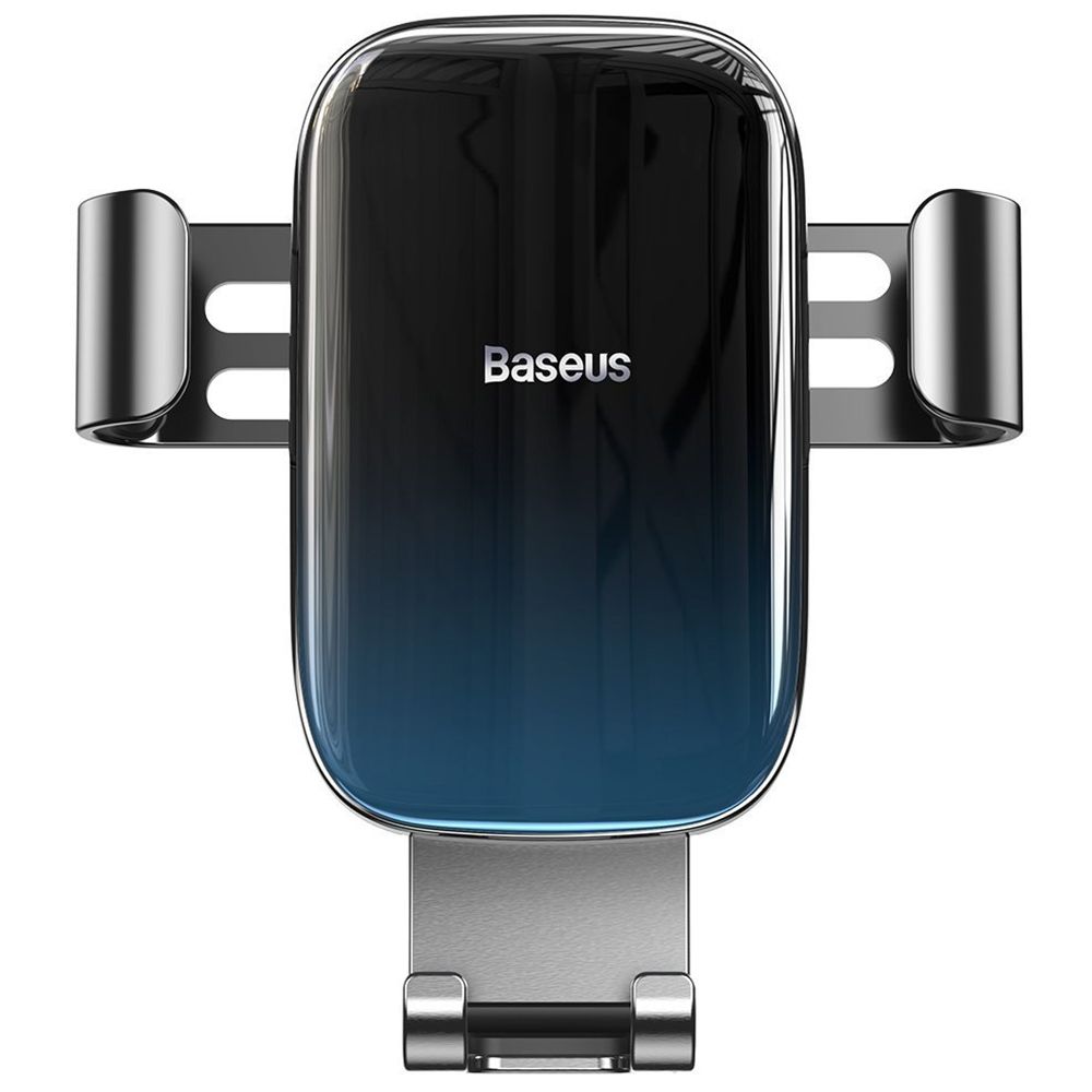 Suport telefon auto Baseus Auto Glaze Gravity, negru, cu prindere la ventilatie
