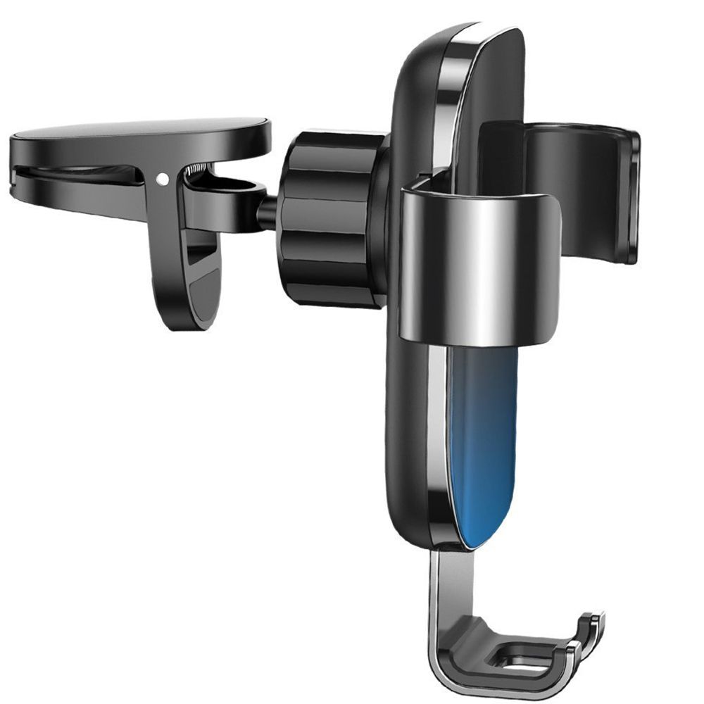 Suport telefon auto Baseus Auto Glaze Gravity, negru, cu prindere la ventilatie