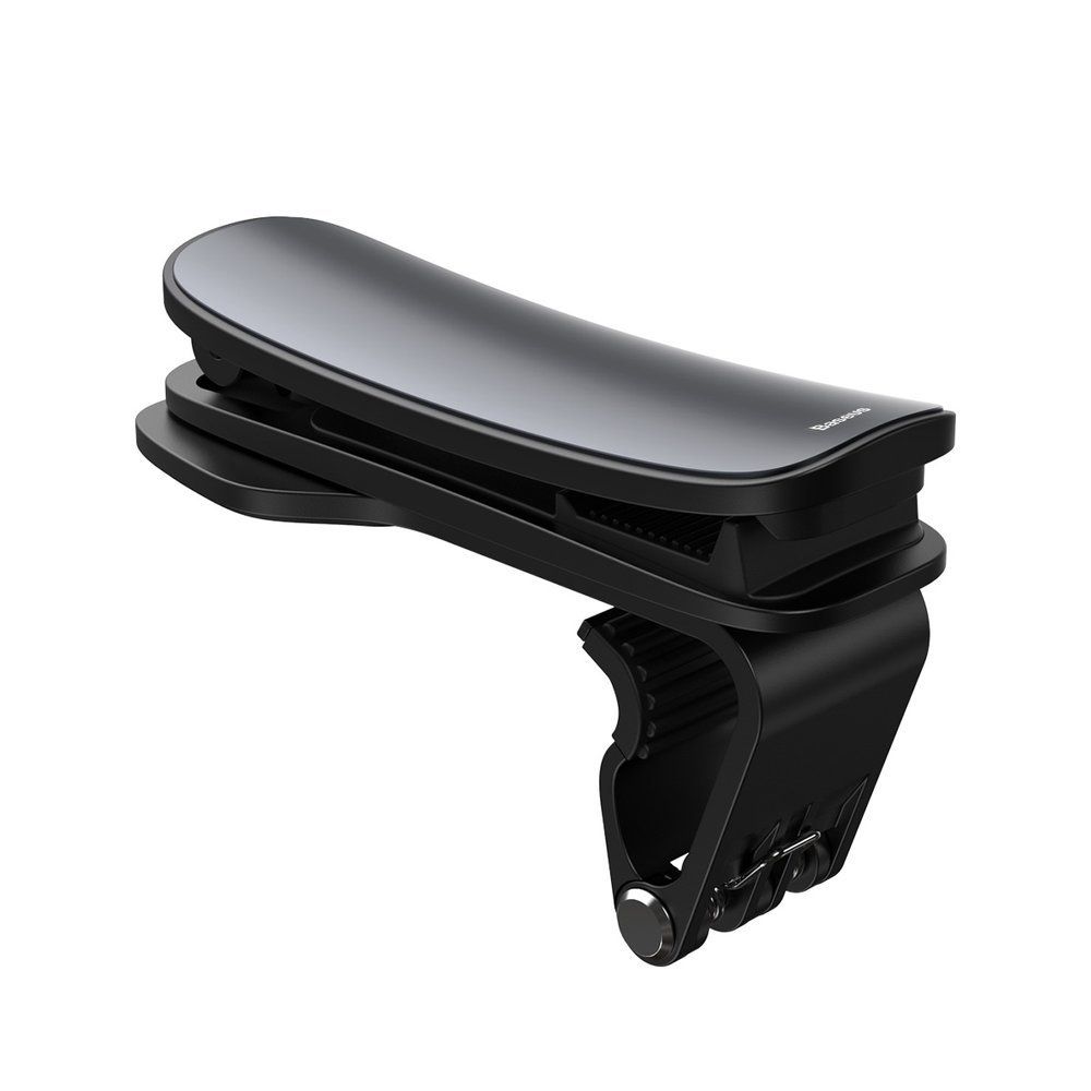 Suport telefon auto Baseus Auto Big Mouth Pro, negru, prindere cu clips de bord