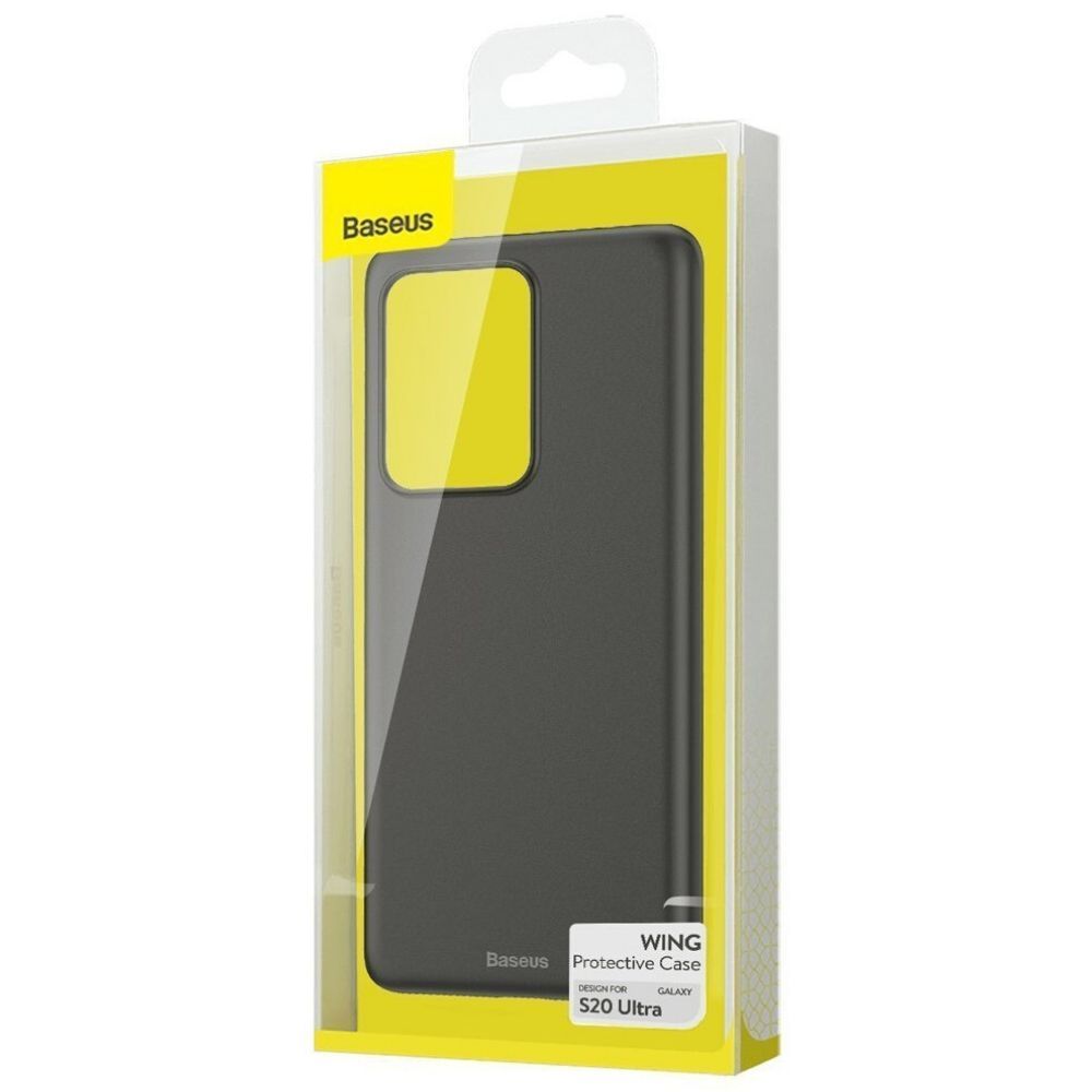 Husa telefon Samsung Galaxy S20 Ultra Baseus Wing, negru