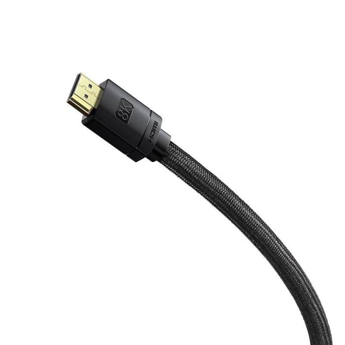 Cablu video HDMI la HDMI Baseus High Definition 8K, 1 m, negru