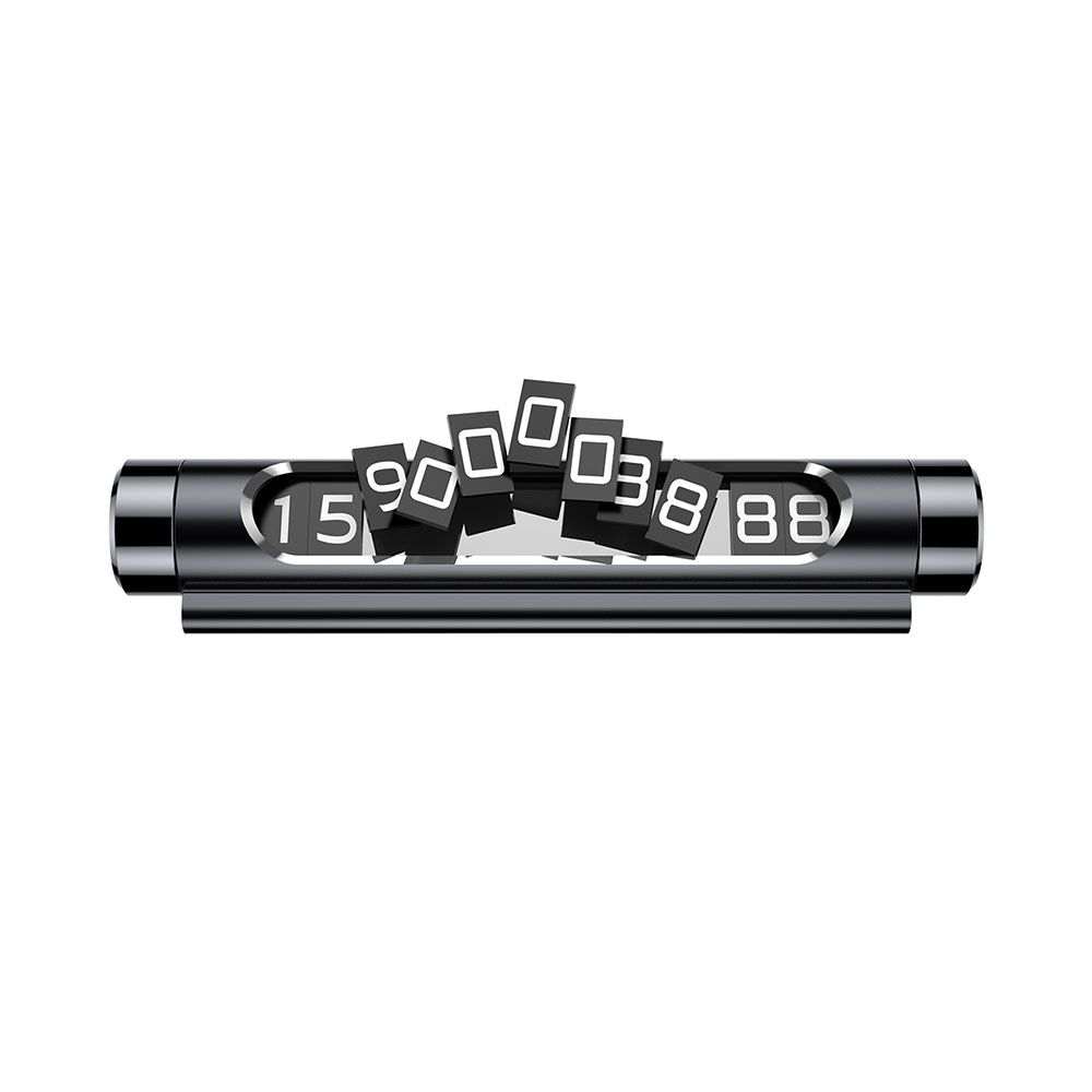 Suport afisare numar de telefon Baseus, negru, 116 x 24.6 x 19.4 mm