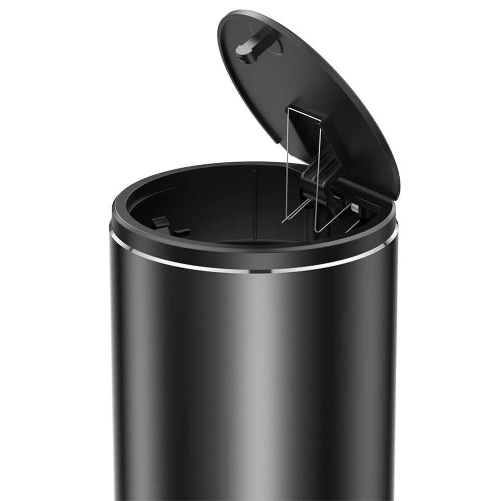 Cos de gunoi auto BASEUS Gentleman Style, capacitate 500 ml, negru, 30 saci de gunoi inclusi