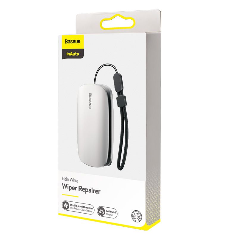 Dispozitiv pentru reconditionare stergatoare auto BASEUS Rain Wing, argintiu, 65 x 38 x 13 mm