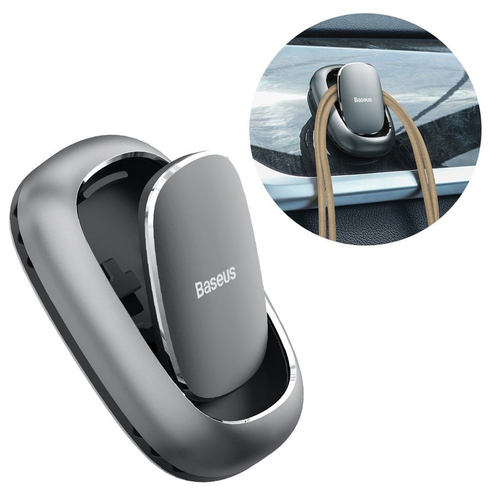 Carlig autoadeziv pentru bagaje Baseus Auto Beetle, 62.5 x 36.5 x 10 mm