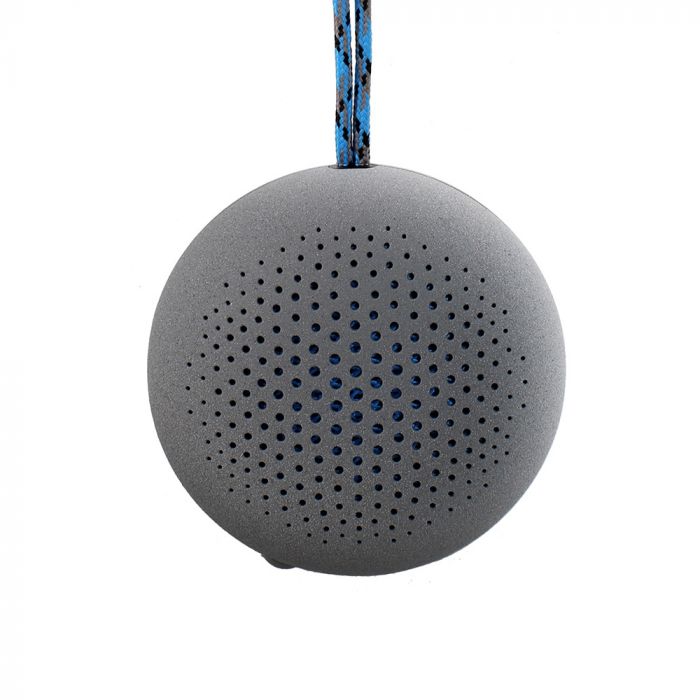 Boxa portabila Boompods Rokpod, gri, rezistenta la apa IPX7, rezistenta la socuri, wireless