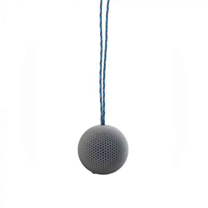 Boxa portabila Boompods Rokpod, gri, rezistenta la apa IPX7, rezistenta la socuri, wireless