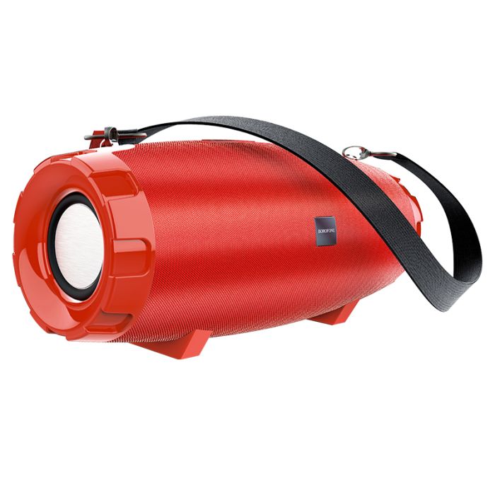 Boxa portabila Borofone BR14 Coolant Bluetooth, rosu, suport Bluetooth, FM, TF, USB, AUX, TWS