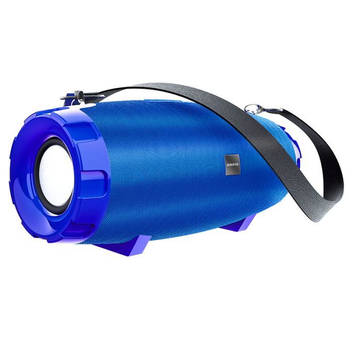 Boxa portabila Borofone BR14 Coolant Bluetooth, albastru, suport Bluetooth, FM, TF, USB, AUX, TWS