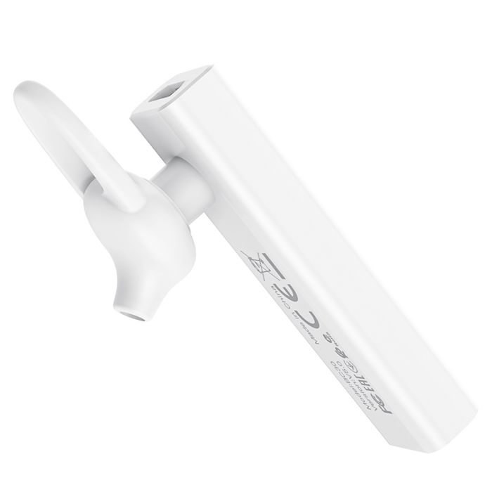 Casti audio in-ear Borofone BC30 Thinker, Bluetooth, alb