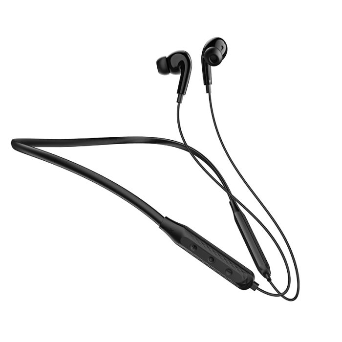 Casti audio in-ear, sport, Borofone BE45 Delightful, Bluetooth, negru