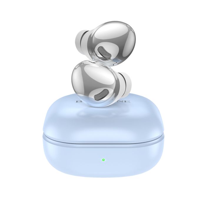 Casti audio in-ear, true wireless, Borofone BW10 Magic Rhyme, Bluetooth, albastru