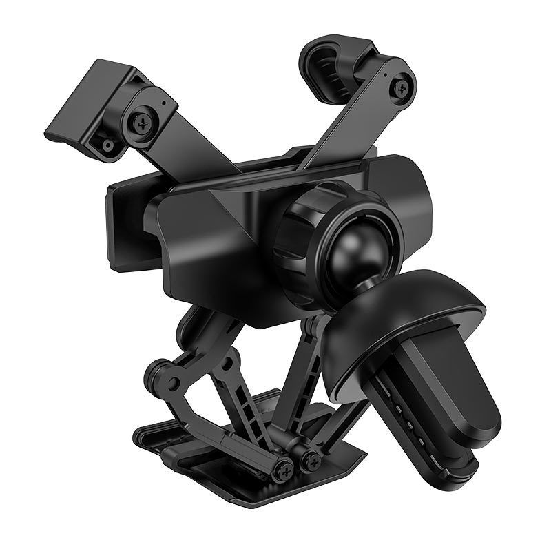 Suport telefon auto Borofone BH32 Gracioso Gravity Negru, 4.7-6.7 inch, prindere la ventilatie