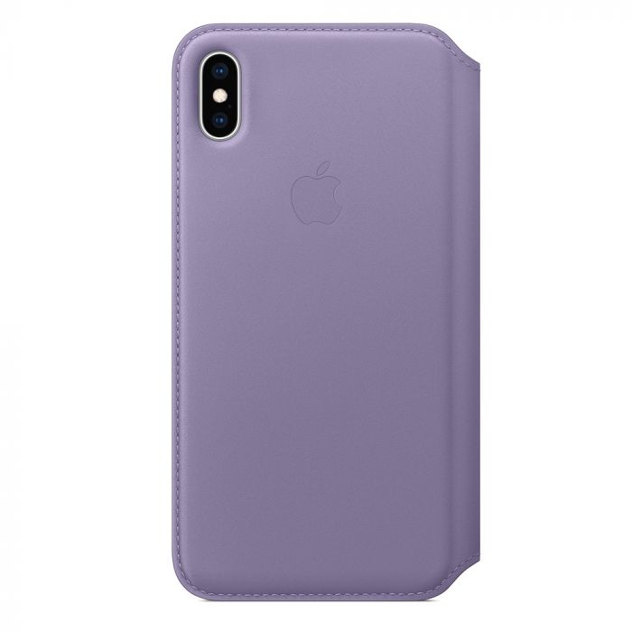 Husa telefon originala Apple iPhone XS Max Leather Folio Lilac, violet