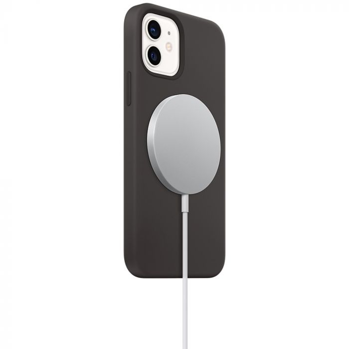Incarcator wireless pentru telefoane Apple Wireless MagSafe, alb, USB-C, 15W
