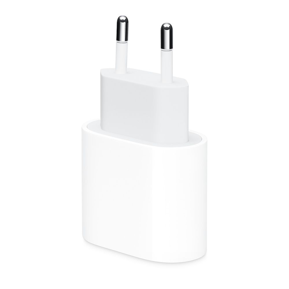 Incarcator retea pentru telefoane Apple USB-C, 20W, alb