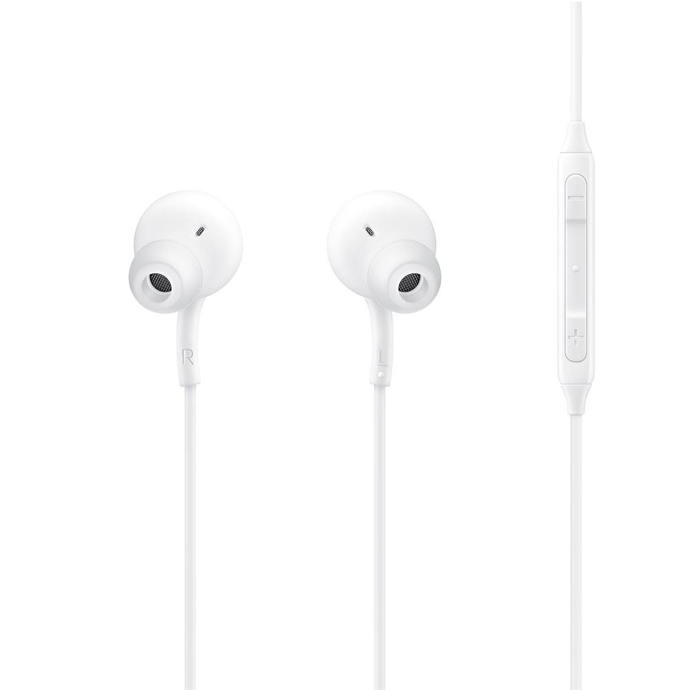 Casti audio in-ear originale Samsung AKG Type-C, alb, lungime cablu 120 cm
