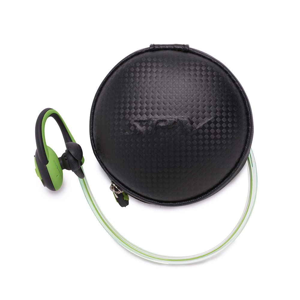 Casti audio sport in-ear, conexiune bluetooth, Boompods Sportpods Vision, verde, preluare/incheiere apeluri, schimbarea modului de iluminare