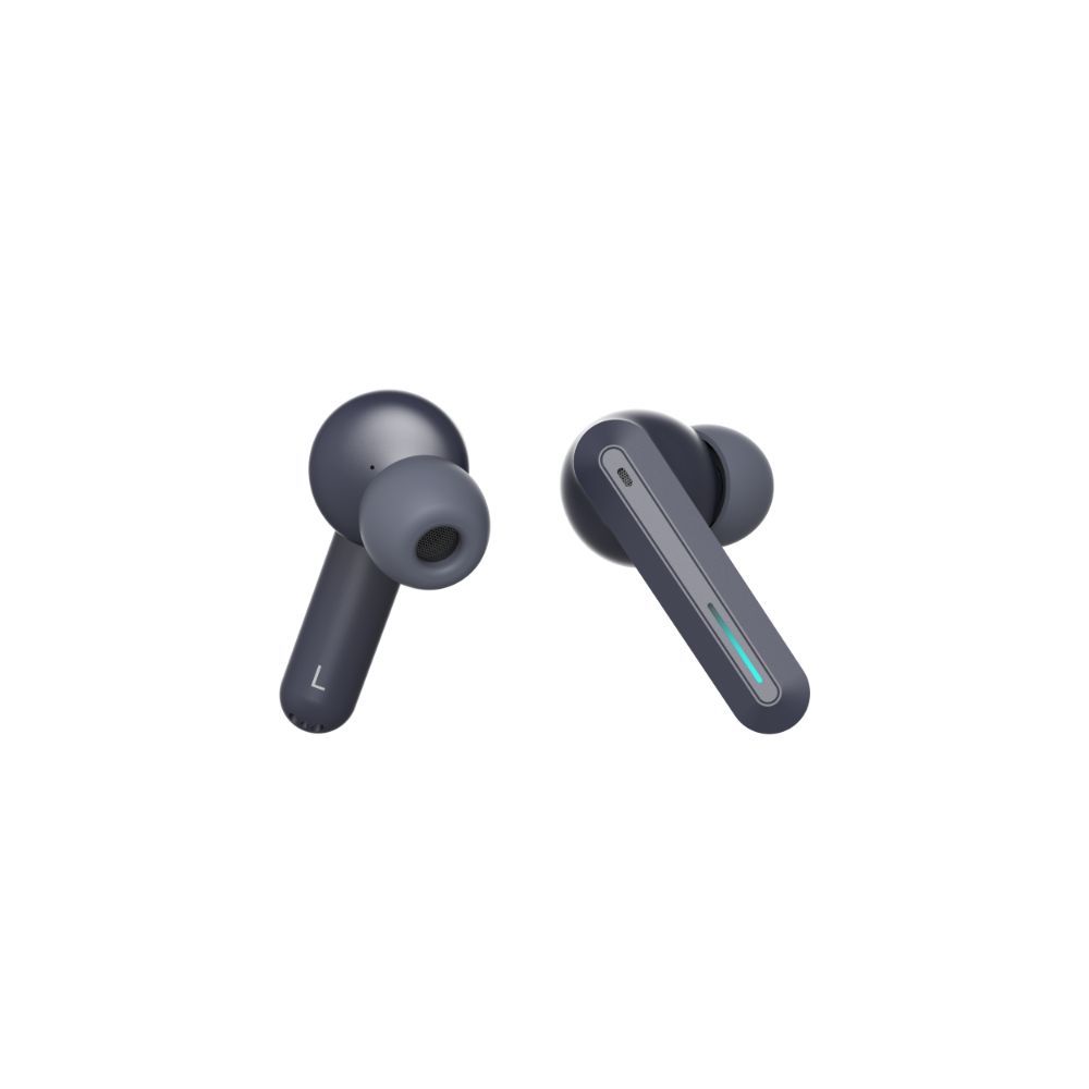 Casti audio bluetooth in-ear true-wireless HiFuture Radge, gri, incarcare USB Type-C