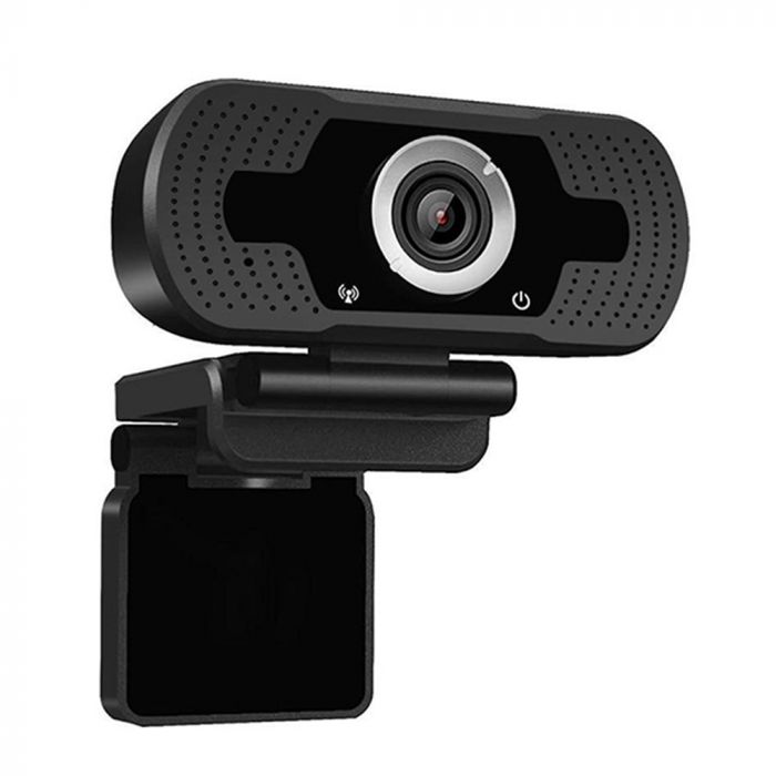 Webcam Tellur Live Cam 101 Full HD, rezolutie 1080p, 30 fps, conexiune USB, negru