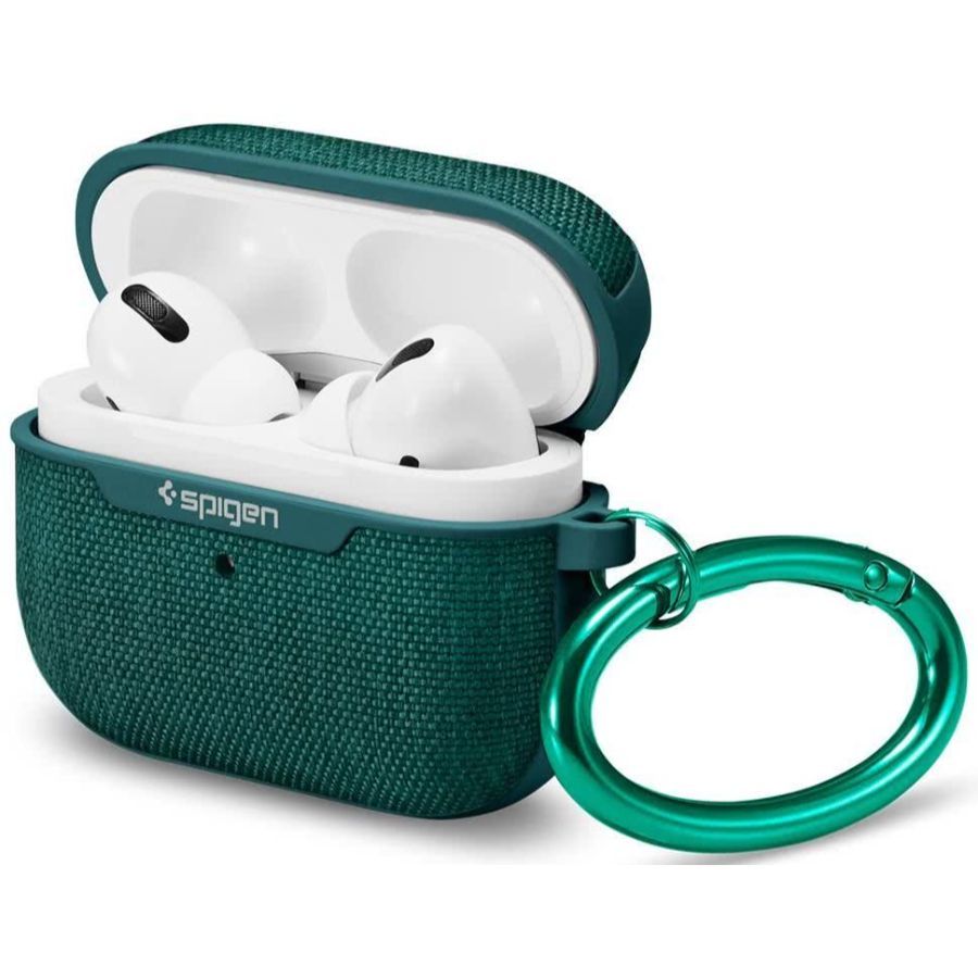 Husa cu breloc Spigen Urban Fit, pentru Apple AirPods Pro, verde