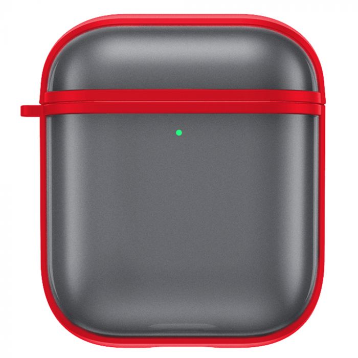 Husa de protectie Next One, pentru Apple Airpods Generation 1/2, TPU, rosu