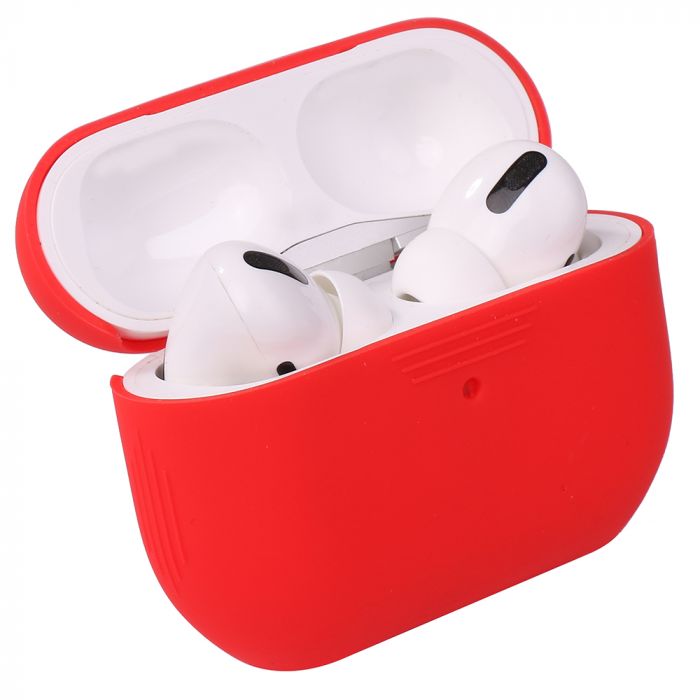 Husa de protectie Next One, pentru Apple Airpods Pro, silicon, rosu