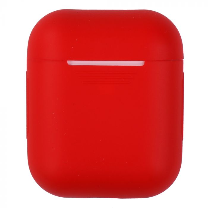 Husa de protectie Next One, pentru Apple Airpods Generation 1/2, silicon, rosu