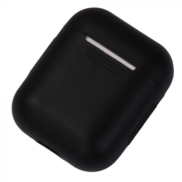 Husa de protectie Next One, pentru Apple Airpods Generation 1/2, silicon, negru