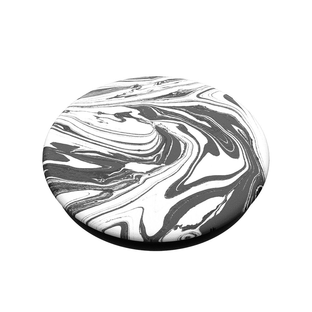 Suport telefon Popsockets PopGrip Stand Mod Marble, policarbonat, TPU si poliuretan, multicolor