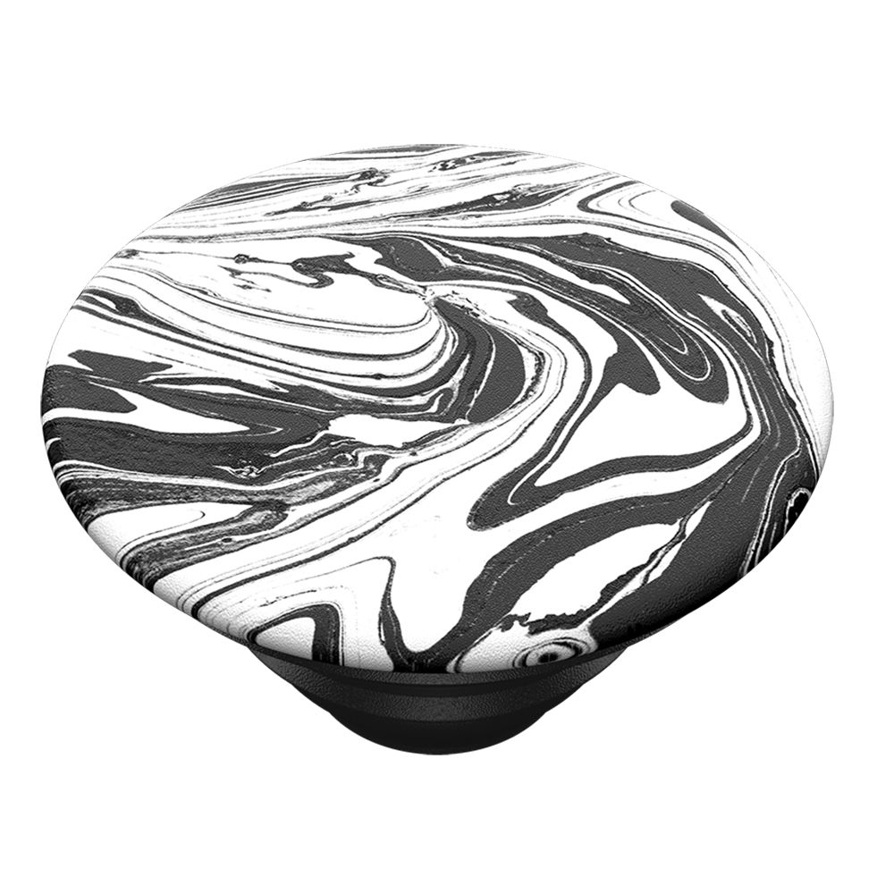 Suport telefon Popsockets PopGrip Stand Mod Marble, policarbonat, TPU si poliuretan, multicolor