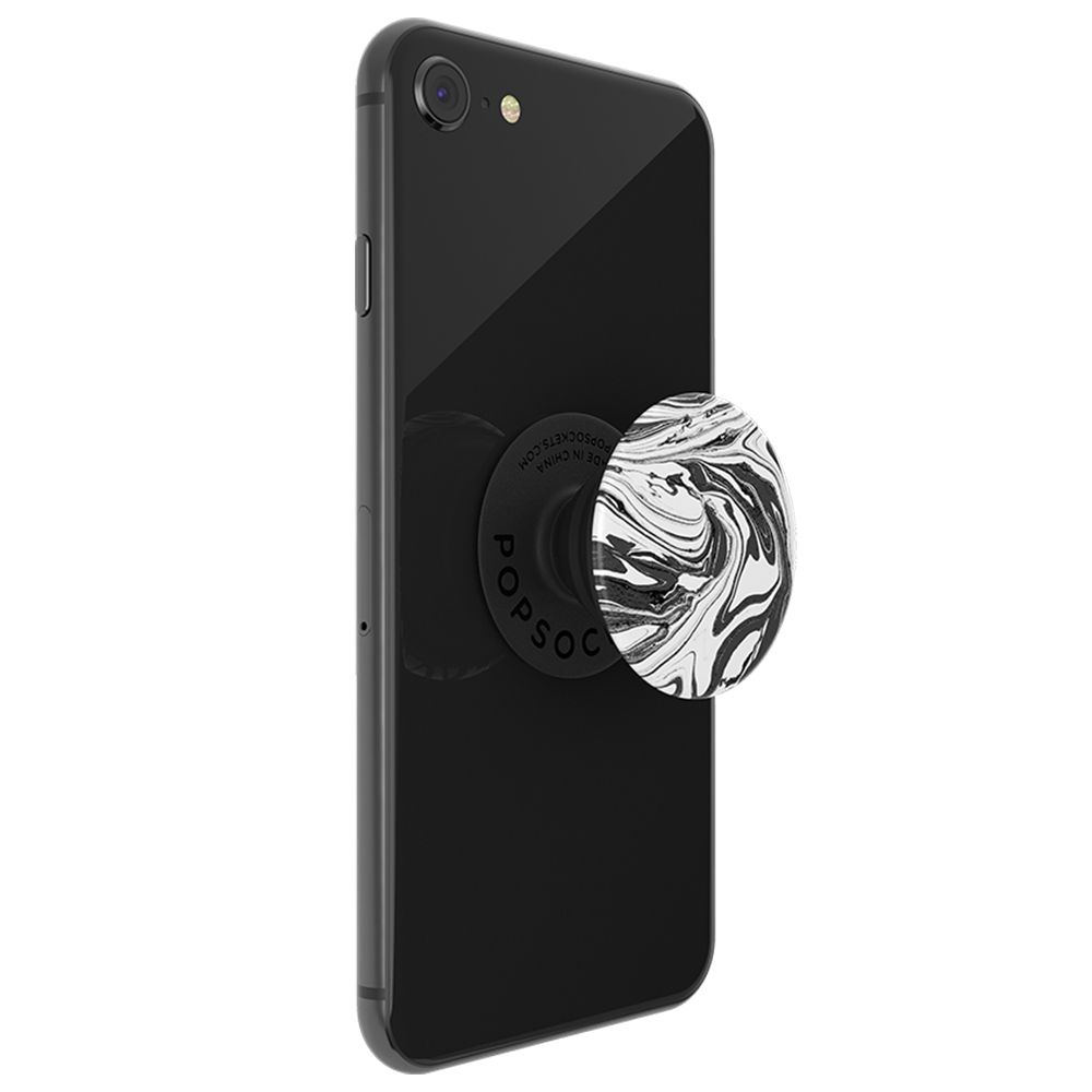 Suport telefon Popsockets PopGrip Stand Mod Marble, policarbonat, TPU si poliuretan, multicolor