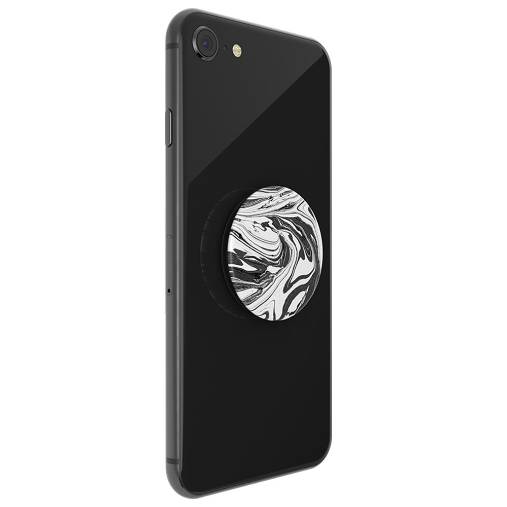 Suport telefon Popsockets PopGrip Stand Mod Marble, policarbonat, TPU si poliuretan, multicolor