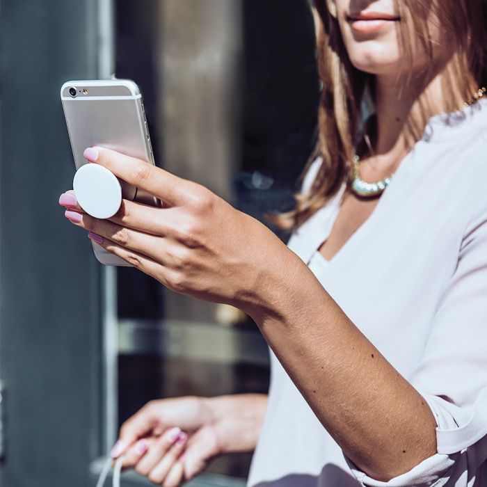 Suport telefon Popsockets PopGrip Stand Yin Yang Roses, policarbonat, TPU si poliuretan, multicolor