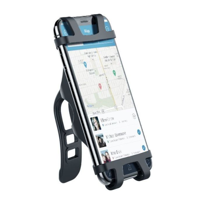 Suport telefon pentru bicicleta Ugreen LP116, prindere de ghidon, silicon, negru