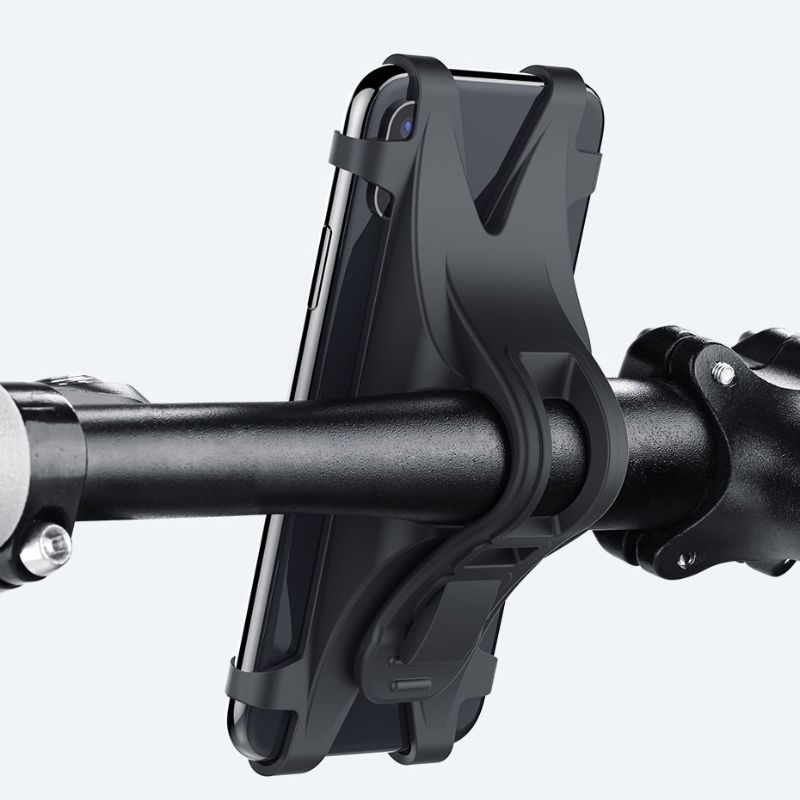 Suport telefon pentru bicicleta Ugreen LP116, prindere de ghidon, silicon, negru
