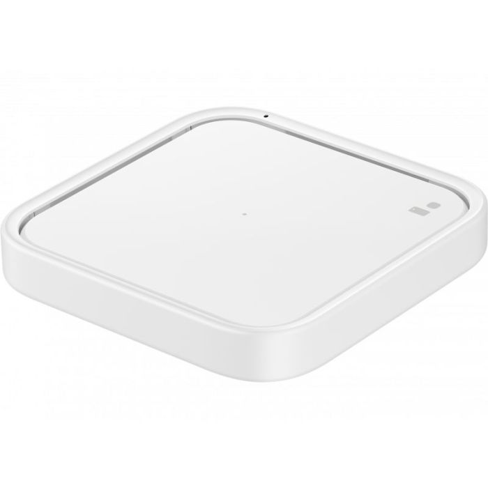 Incarcator wireless pentru telefon Samsung Pad, alb, cu incarcare rapida, 15 W