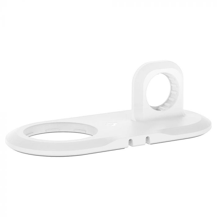 Suport pentru incarcator wireless Spigen Magfit Duo, compatibil cu incarcator MagSafe Apple si incarcator Apple Watch