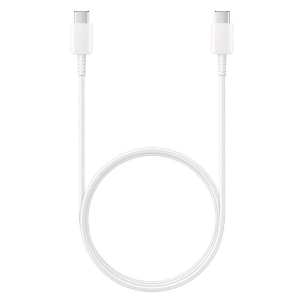 Cablu de date si incarcare USB Type-C la USB Type-C Samsung Original, lungime 1 m, 60W, alb