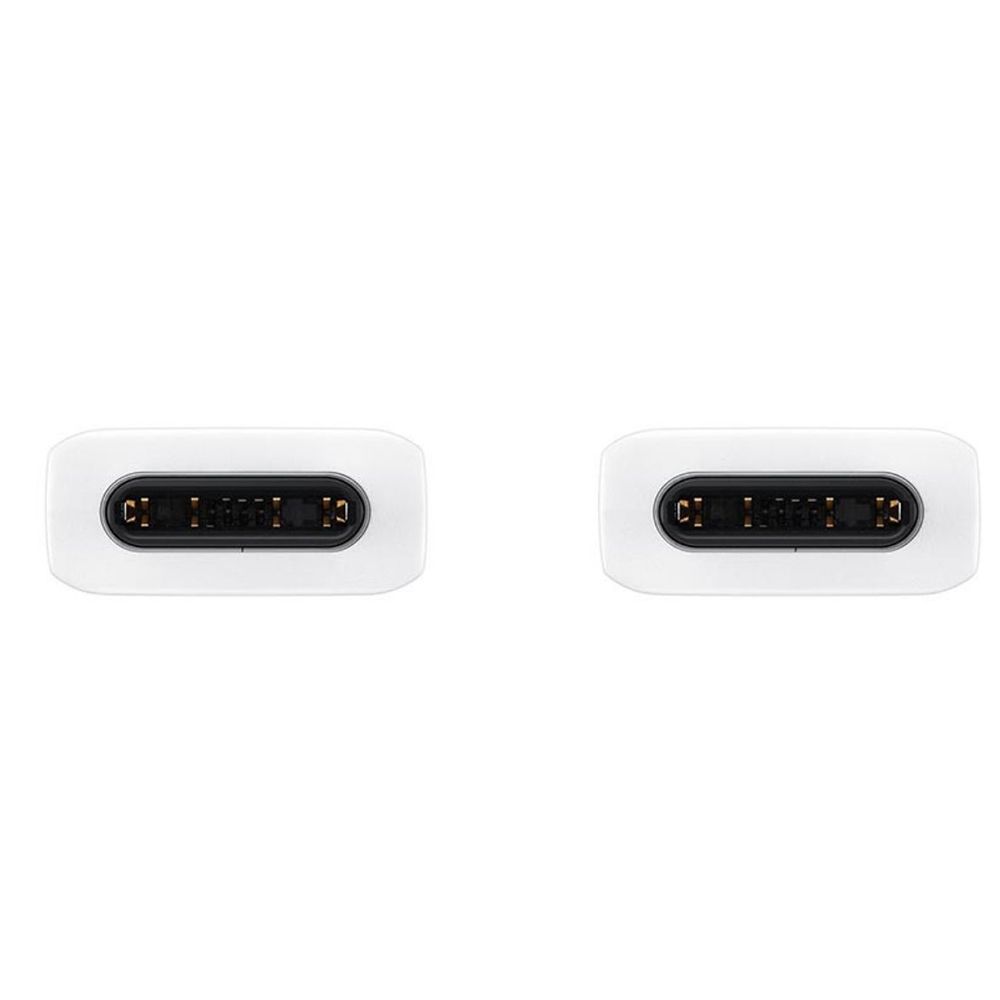 Cablu de date si incarcare USB Type-C la USB Type-C Samsung Original, lungime 1 m, 60W, alb