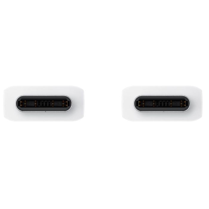 Cablu de date si incarcare USB Type-C la USB Type-C Samsung Original, lungime 1.8 m, 5A, alb