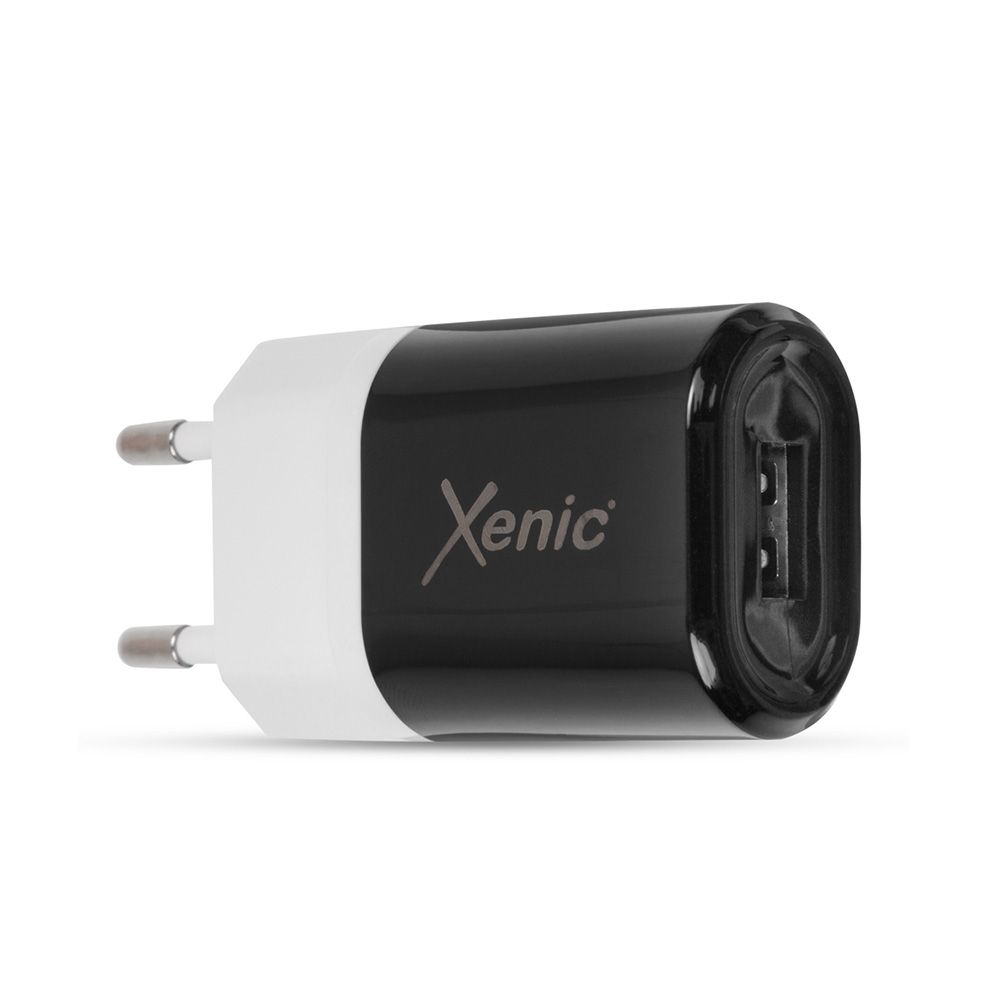 Set pentru incarcare telefoane Xenic Smart, incarcator retea USB 2.1A, incarcator auto USB 2.1A, cablu microUSB