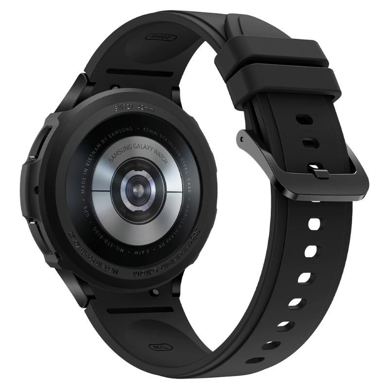 Curea smartwatch Samsung Galaxy Watch 4 Classic 42mm, Spigen Liquid Air, negru
