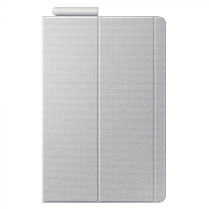 Husa pentru tableta Samsung Galaxy Tab S4 10.5 inch, Book Cover, originala, suport pentru S Pen, gri