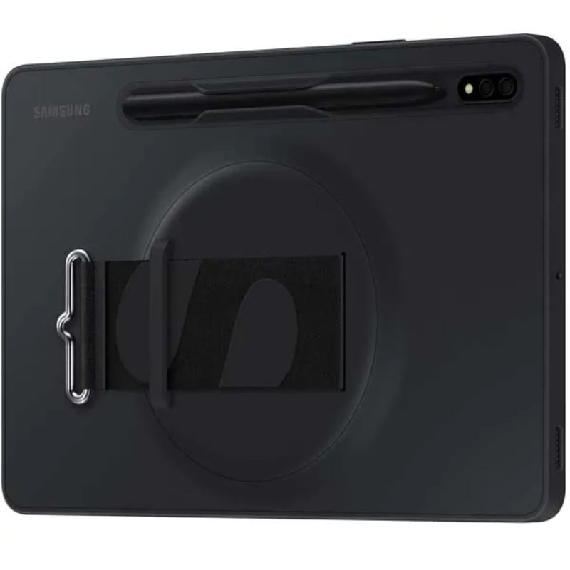 Husa pentru tableta Samsung Galaxy Tab S8 Strap Cover 11 inch, originala, negru