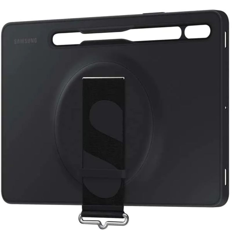 Husa pentru tableta Samsung Galaxy Tab S8 Strap Cover 11 inch, originala, negru