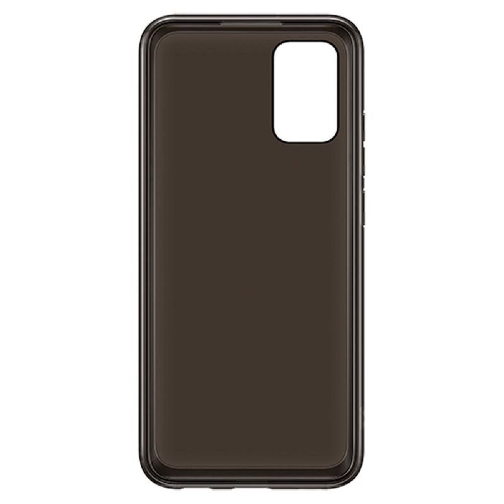 Husa telefon originala Samsung Soft Clear Cover, pentru Samsung Galaxy A02s, negru