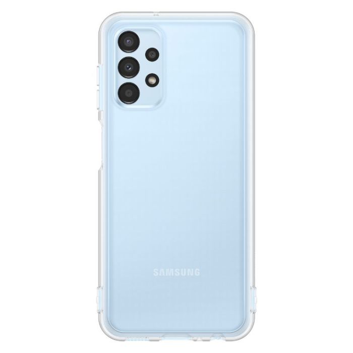 Husa telefon originala Samsung Soft Clear Cover, pentru Samsung Galaxy A13 4G, transparent