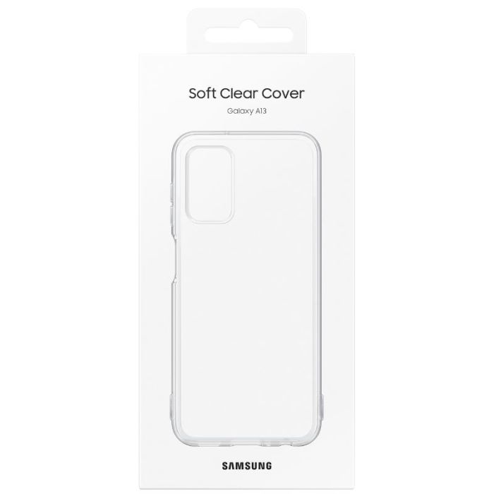 Husa telefon originala Samsung Soft Clear Cover, pentru Samsung Galaxy A13 4G, transparent